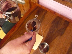 costa ricanischer kaffee mit socke 2