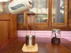 costa ricanischer kaffee mit socke 3